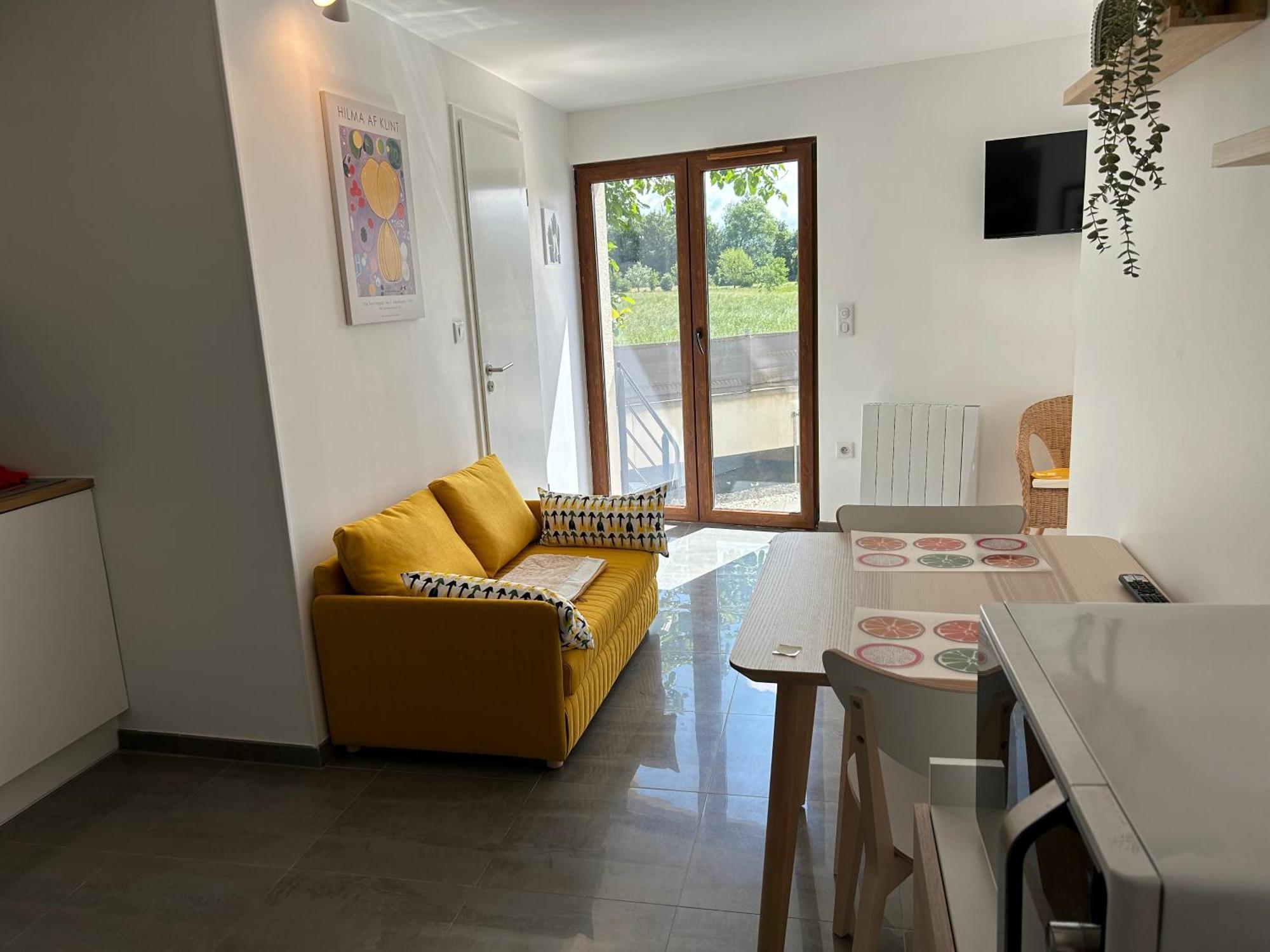 Charmant Studio Avec Terrasse Ebersheim Экстерьер фото
